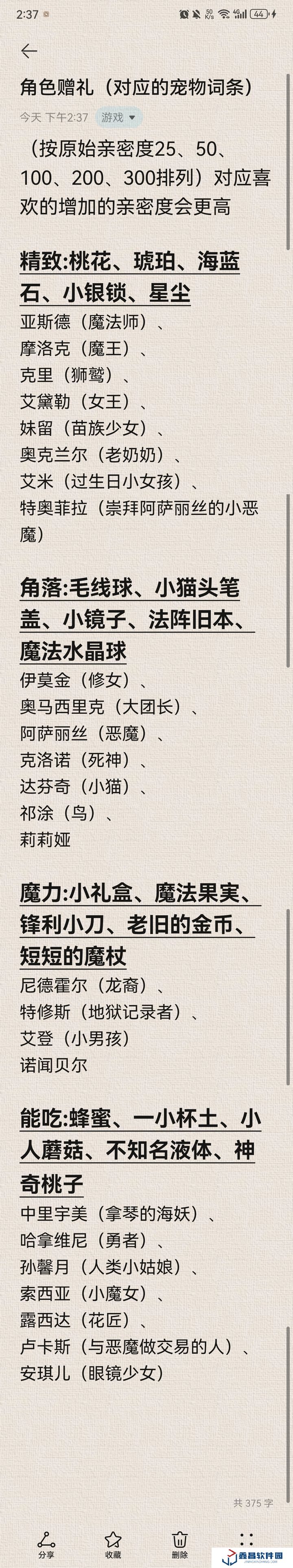 非日常邂逅故事角色好感度攻略
